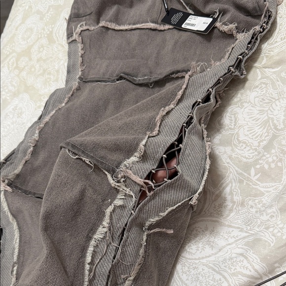 Fashion Nova Strapless Gray Dress - Picture 5 of 6